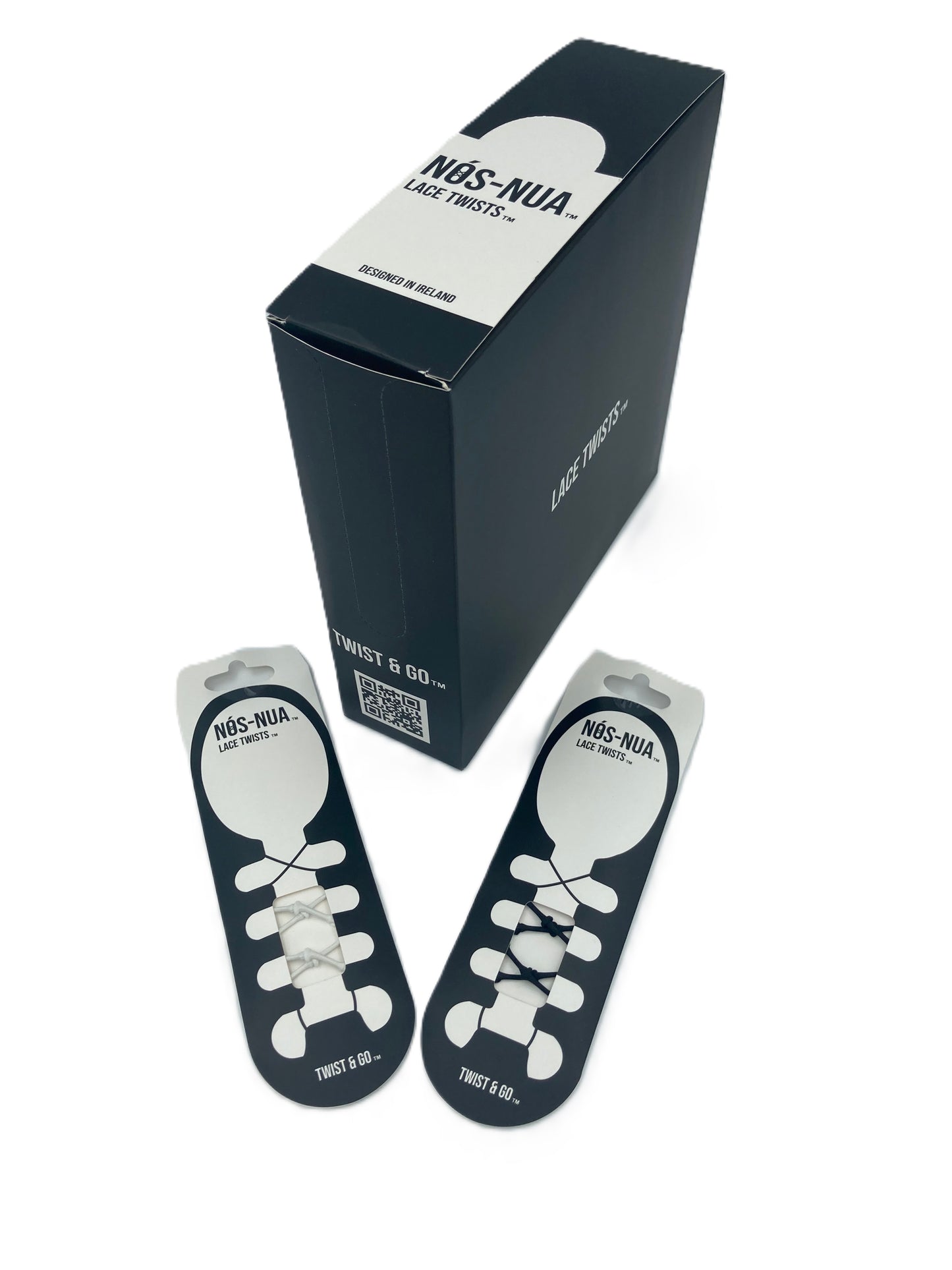 Nós-Nua Lace Twists - box of 20 - Black