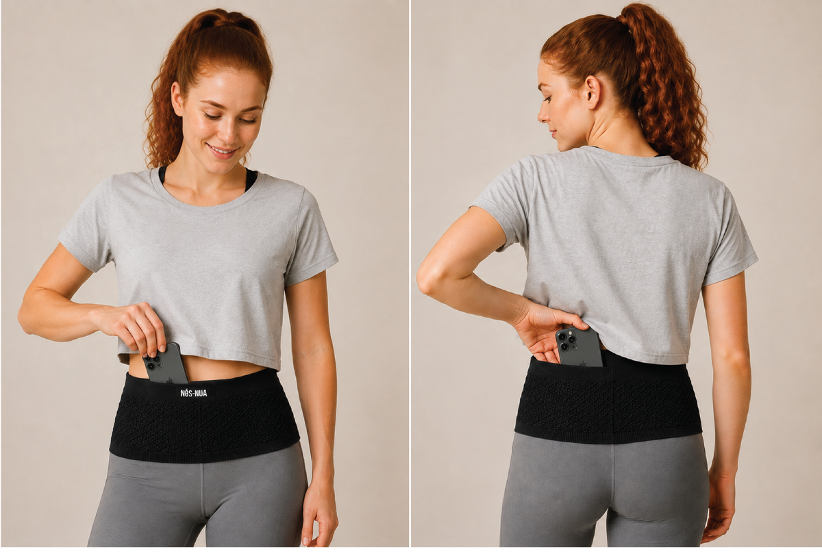 Póca - pocket storage for hands free dancing